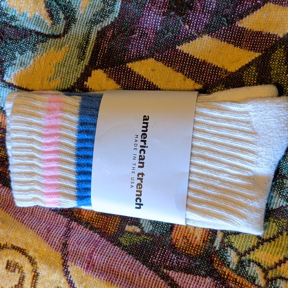 💚💚American Trench Women's Striped Socks - Picture 6 of 7